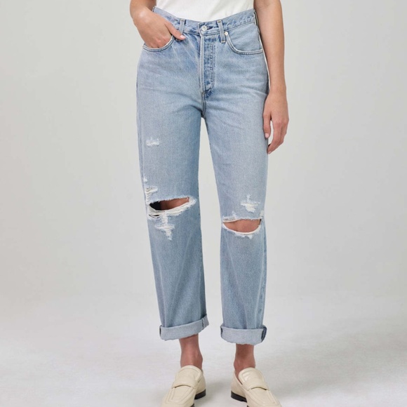 Citizens of Humanity Dylan Rolled Crop Jeans 27 Misfit Size: 27 - Picture 1 of 4